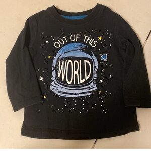 Bundle of 6 toddler pull over graphic shirts